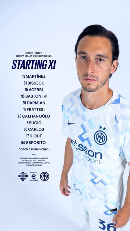 国米客战科莫:皮奥、迪乌夫首发,苏契奇、恰尔汗奥卢出战 新闻 国米客战科莫:皮奥、迪乌夫首发,苏契奇、恰尔汗奥卢出战 新闻