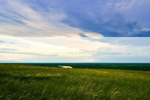 MiniMax年报投资启示 MiniMax年报投资启示 新闻