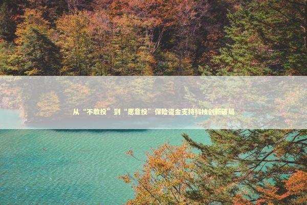 从“不敢投”到“愿意投”保险资金支持科技创新破局